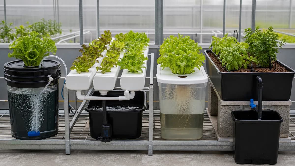 Hydroponic System Planning Guide: Choose for Your Space