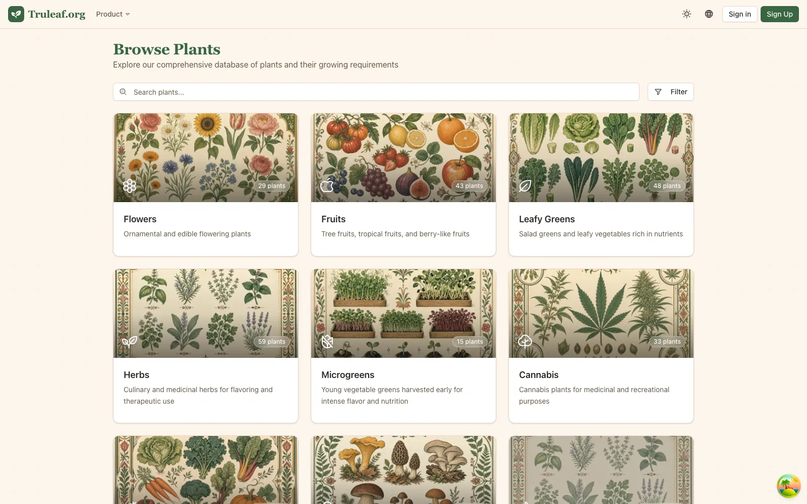 Plant Database