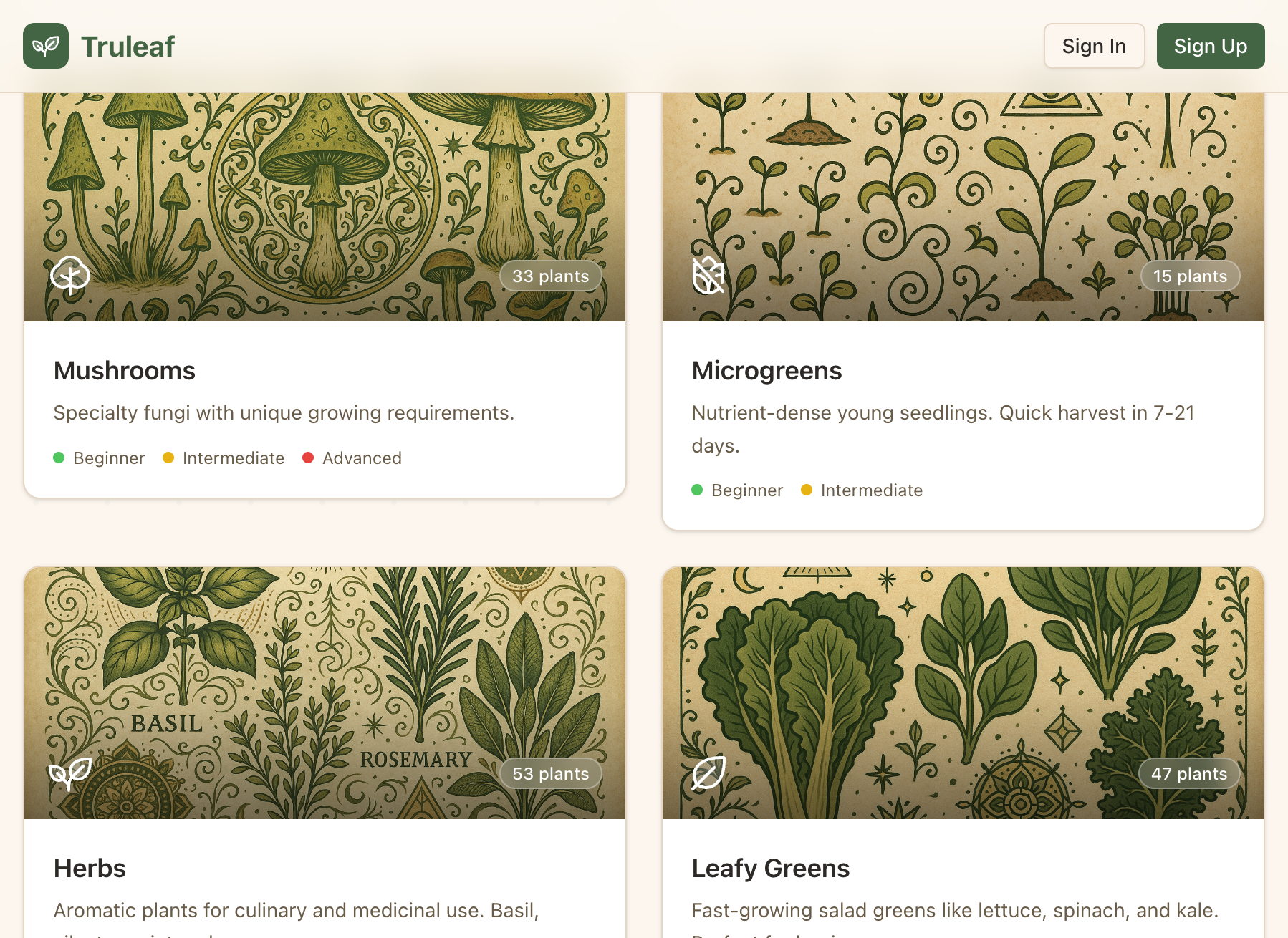 Know your plants inside out. screenshot